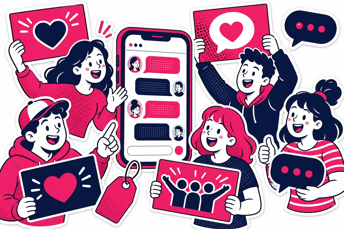 Ilustração: Membros no canal do WhatsApp