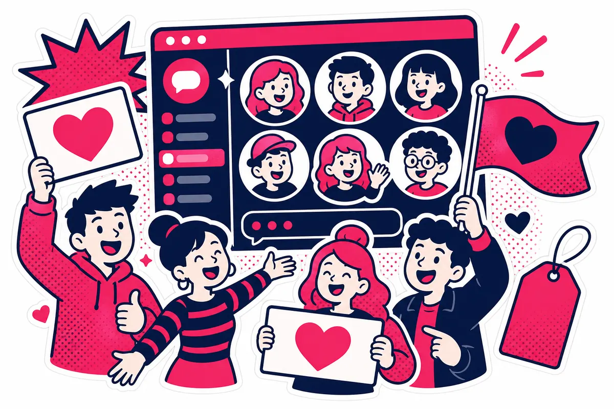 Ilustração: Membros no Discord