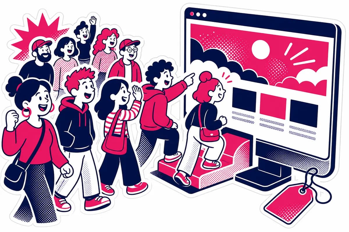 Ilustração: Seguidores para Facebook