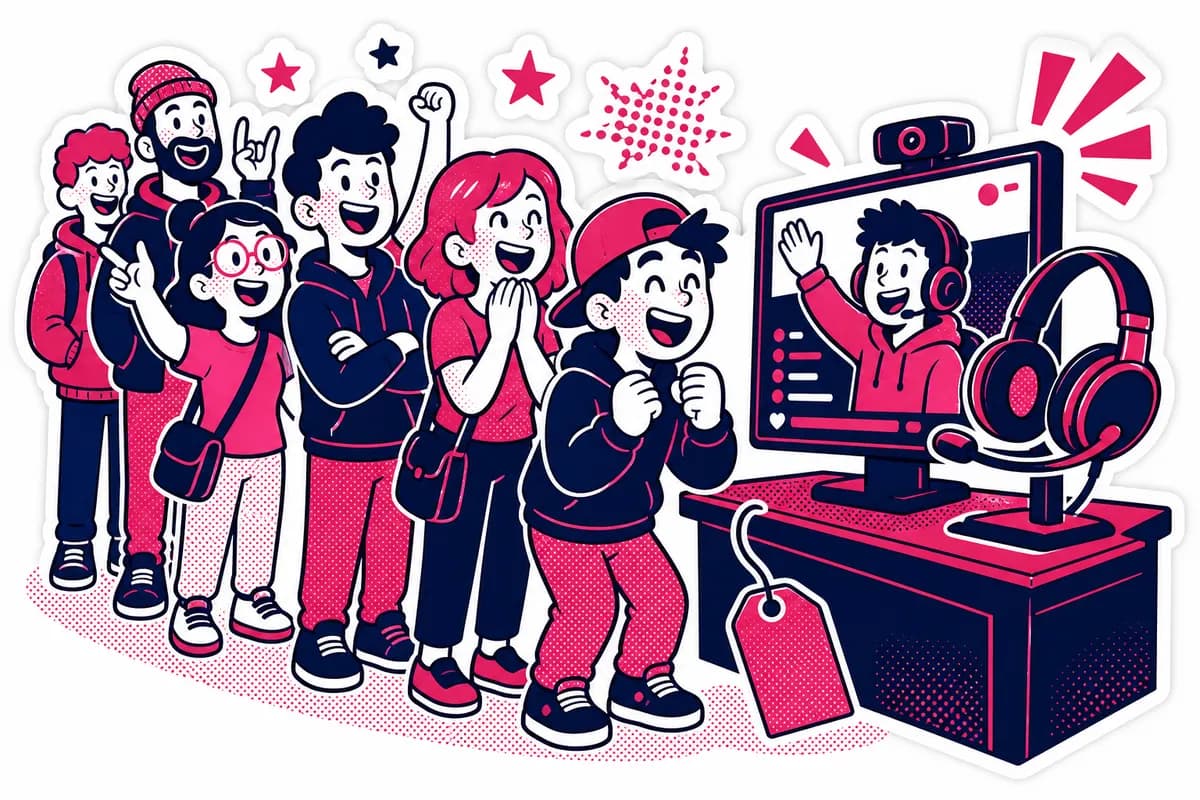 Ilustração: Seguidores para Twitch